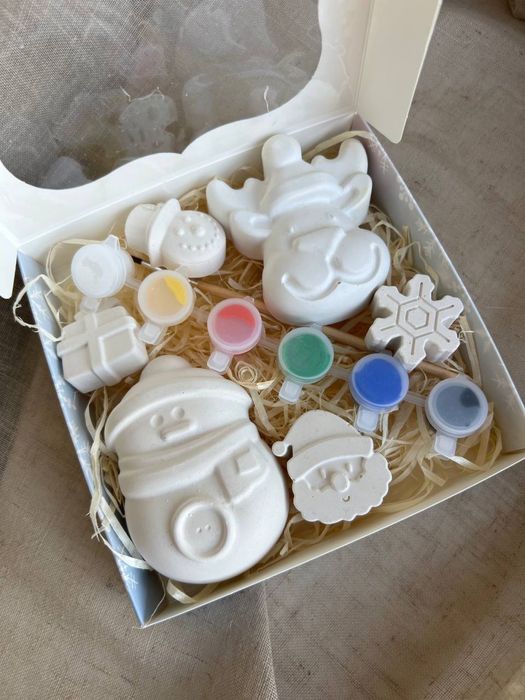 Подарунковий набір для розмальовування «Новорічний настрій»