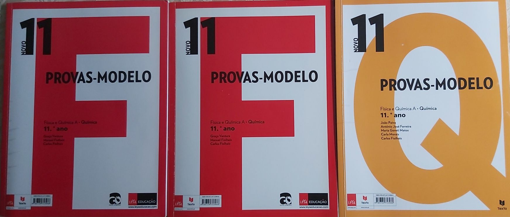 Caderno exercícios e problemas e provas modelo - Física e Química 11