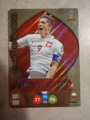 Robert LEWANDOWSKI Limited Russia 2018 jak na fotki