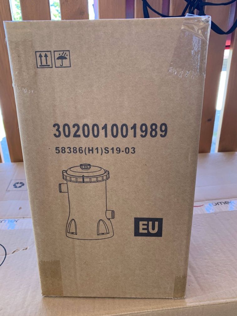 Pompa filtrująca + filtr 3028 L/h Bestway 58386 bez sitek i zaciskòw