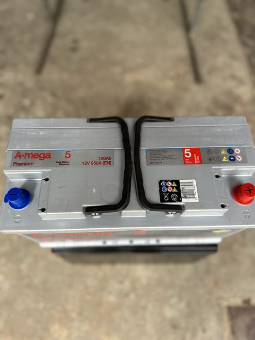 Акумулятор акб Amega 100Ah б/у