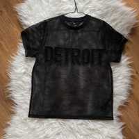 Czarna bluzka siateczkowa Detroit, rozmiar 12/13 lat, New Look
