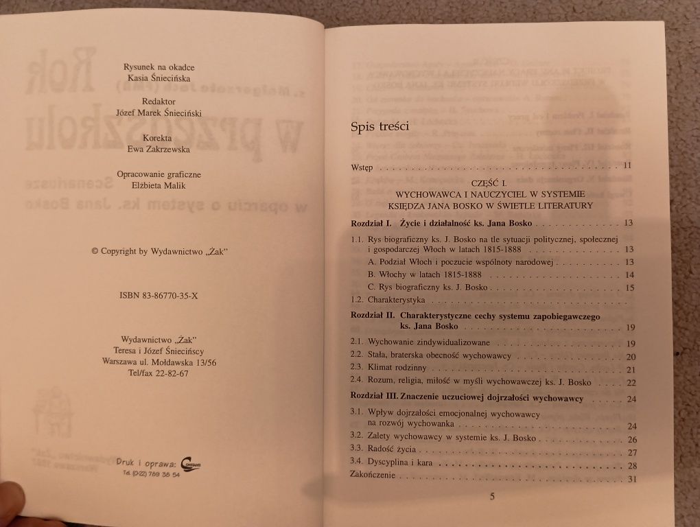 Książka "Rok w przedszkolu" - aut. Małgorzata Jach