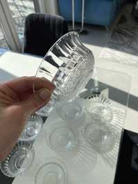 9 szklanych miseczek 11cm nieużywane