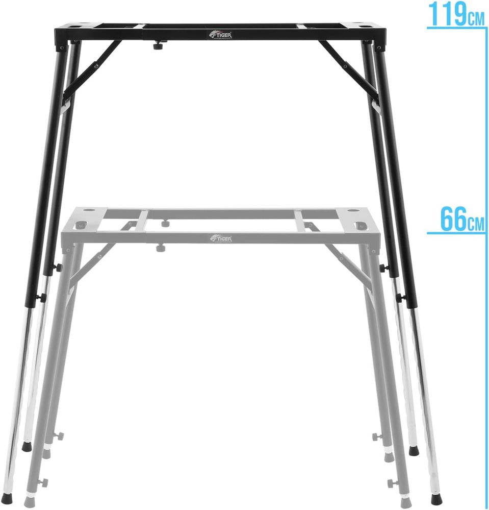 Statyw Keyboardowy TIGER KYS21BK Regulowany Stojak