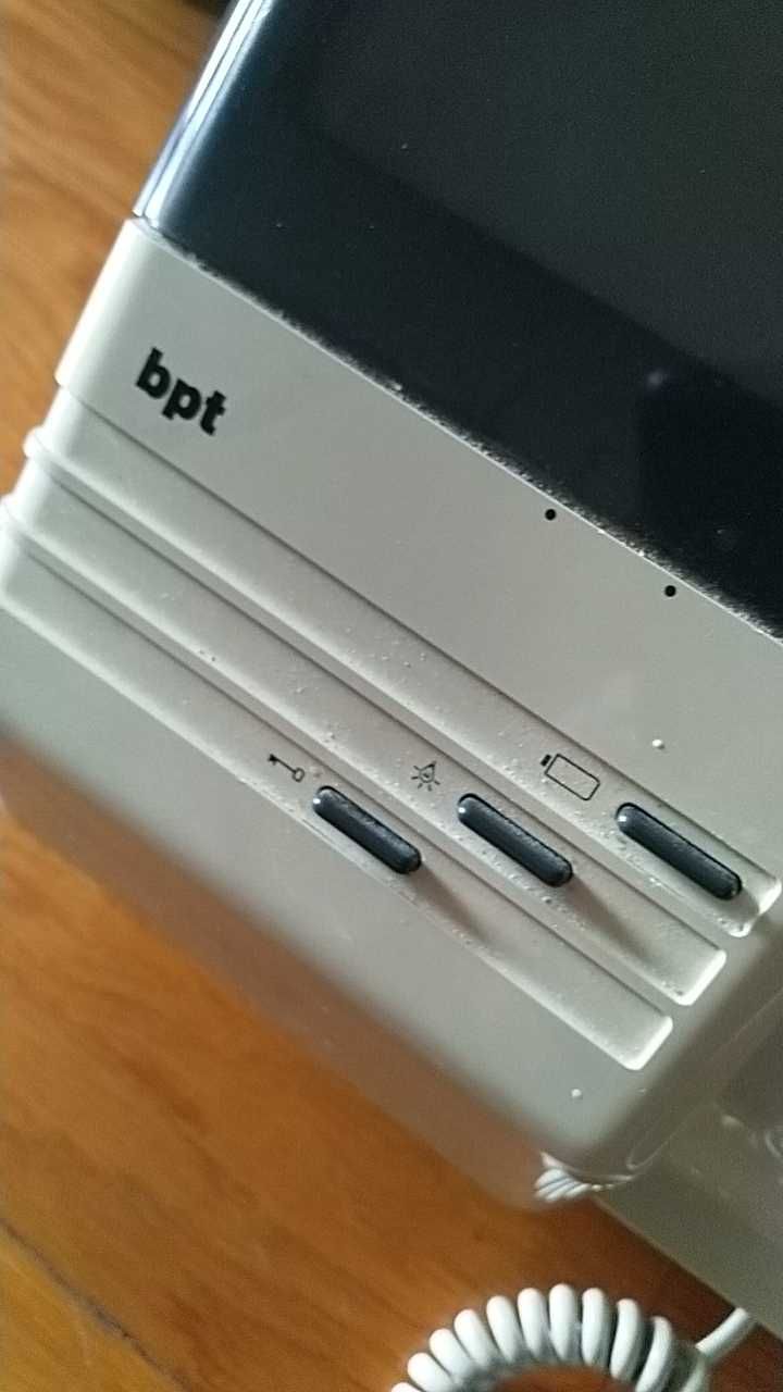 Monitor de videoporteiro bpt modelo 100