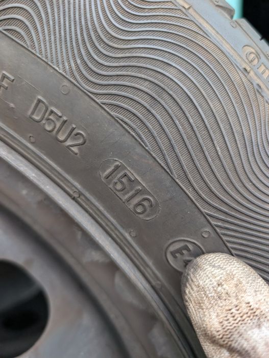 Диски r16 5×112 et50 vag з шинами 205 55 r16 continental/belshina