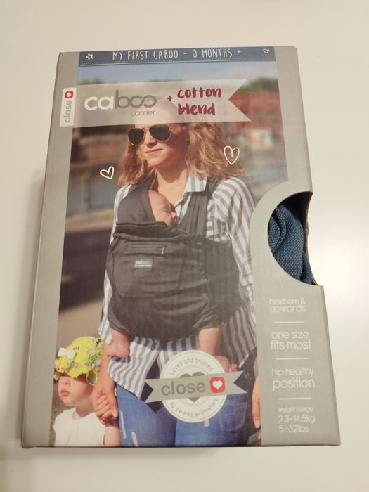 Close Caboo + cotton blend Chustonosidło