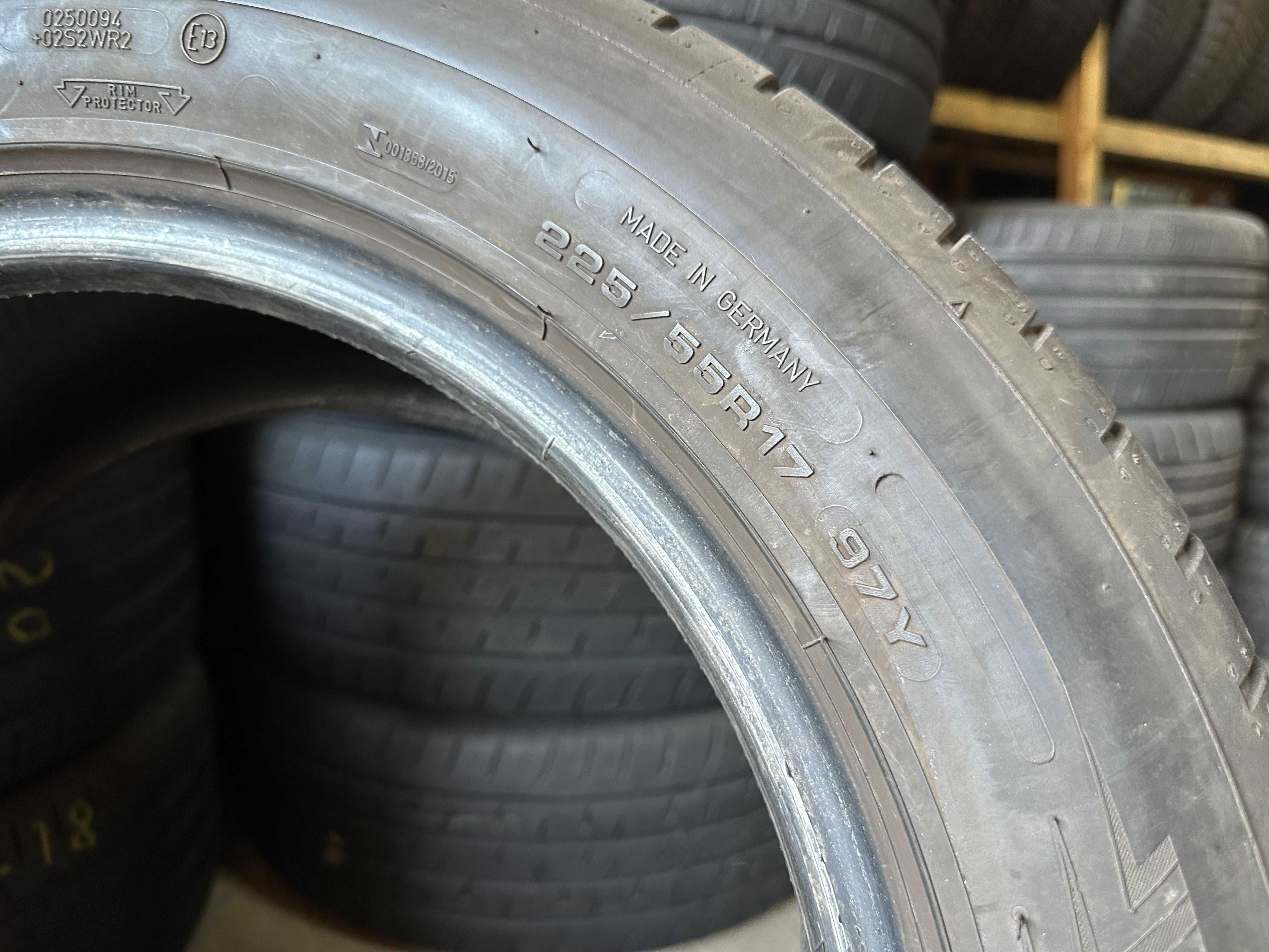 літні шини 225/55R17 DUNLOP Sport Maxx RT2 2шт