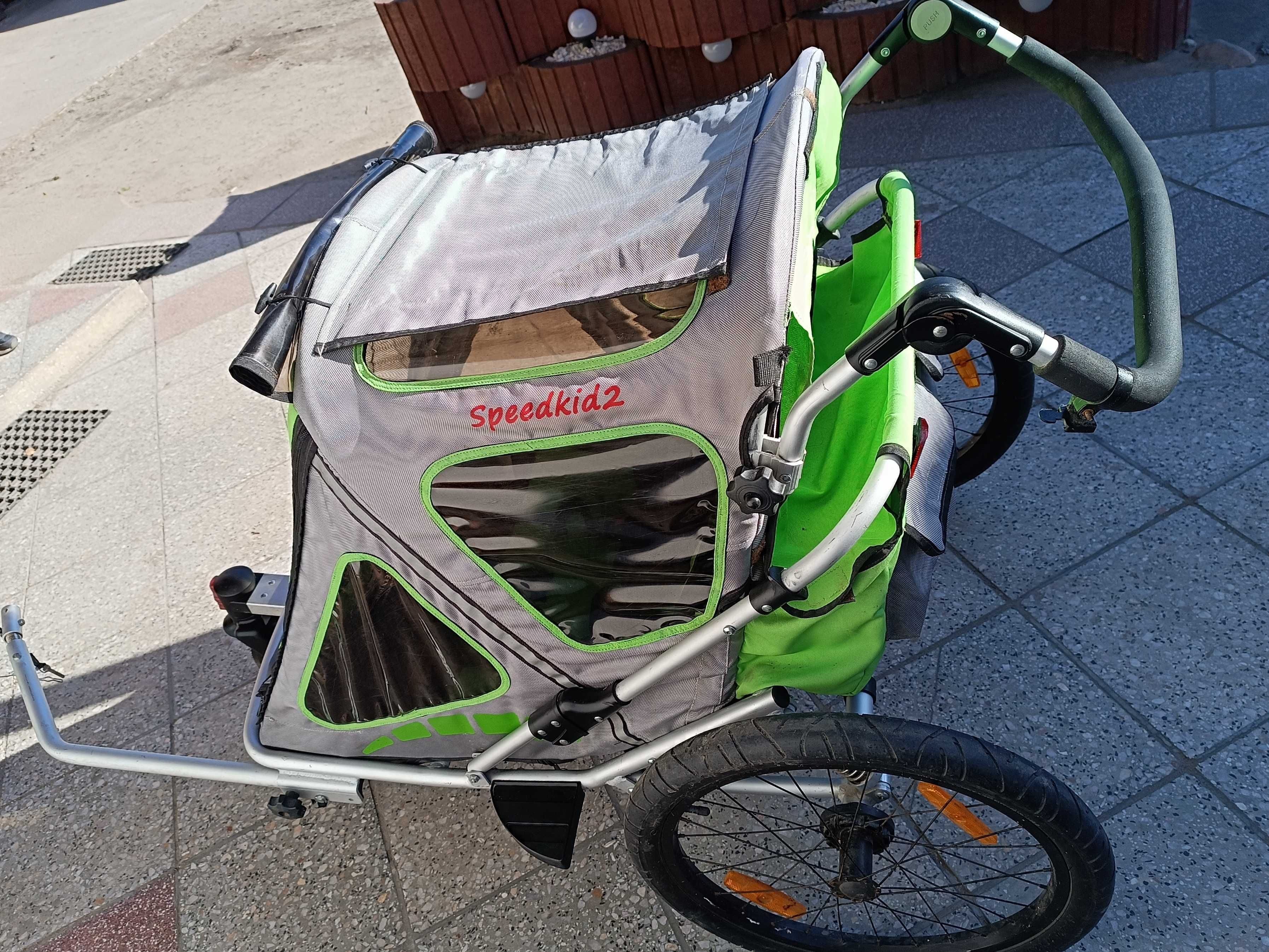 Przyczepka rowerowa Qeridoo Speedkid 2
