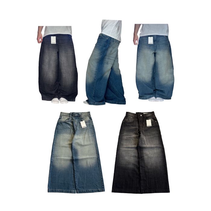 Bershka Mega Baggy Skater Jeans Jnco джинси бершка мега беггі скейтер