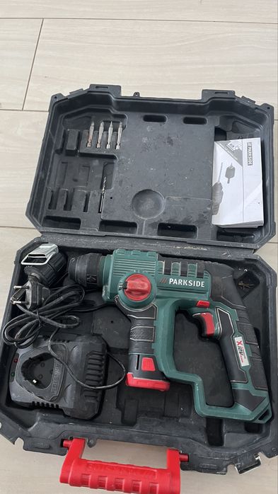 PARKSIDE Akumulatorowa młotowiertarka PBHA 12 A1, 12 V