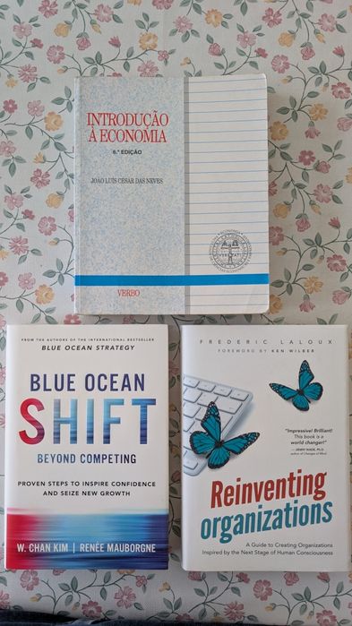 3 Livros Economia e Gestão