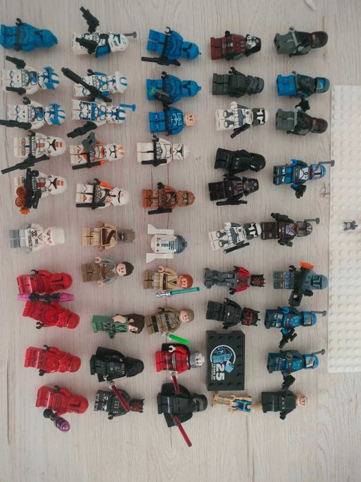 Mix figurek lego (star wars, ninjago, nexo knights, chima)