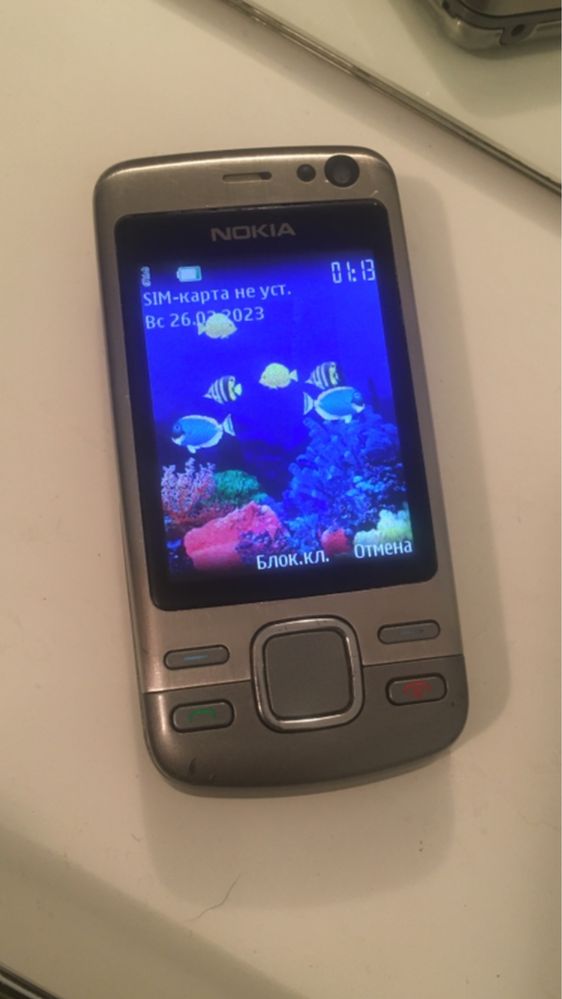 Nokia 6600i slide Нокия