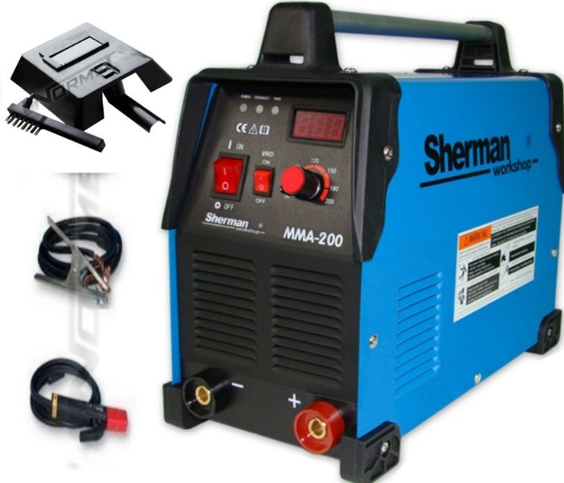 Spawarka inwertorowa elektrodowa Sherman MMA 200 wysyłka