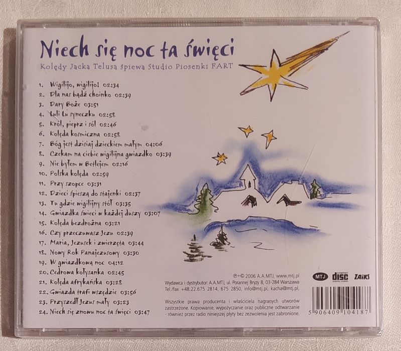 Płyty CD - Kolędy / Krawczyk Rynkowski Dąbkowska