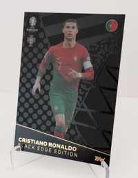 Cristiano Ronaldo karta Black Edge Topps Match Attax EURO 2024