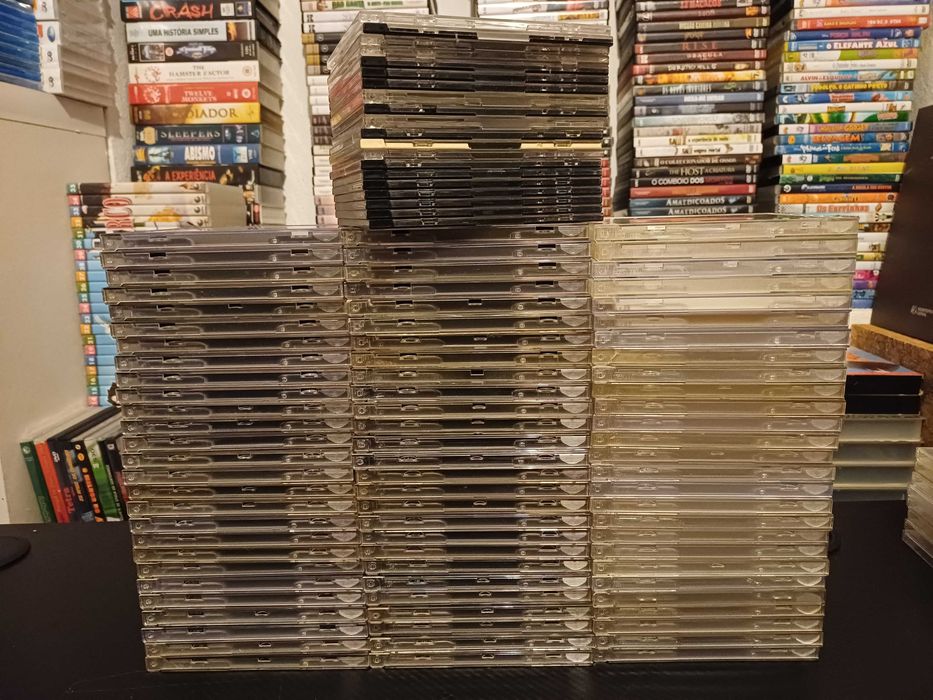 Lote de 100 cases para cd