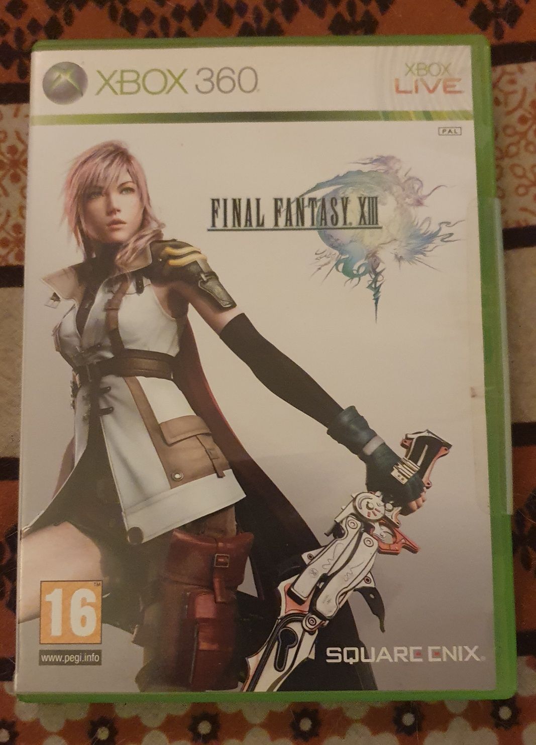 Final Fantasy XIII Xbox 360 impecável e completo