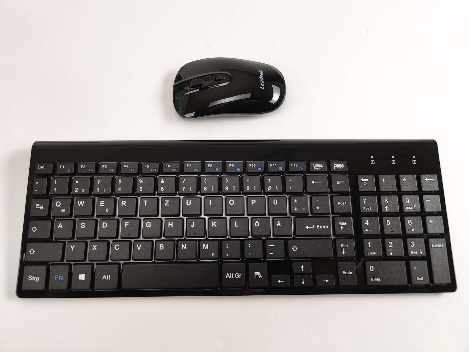 Zestaw klawiatura mysz LeadsaiL USB 2,4 GHz QWERTZ