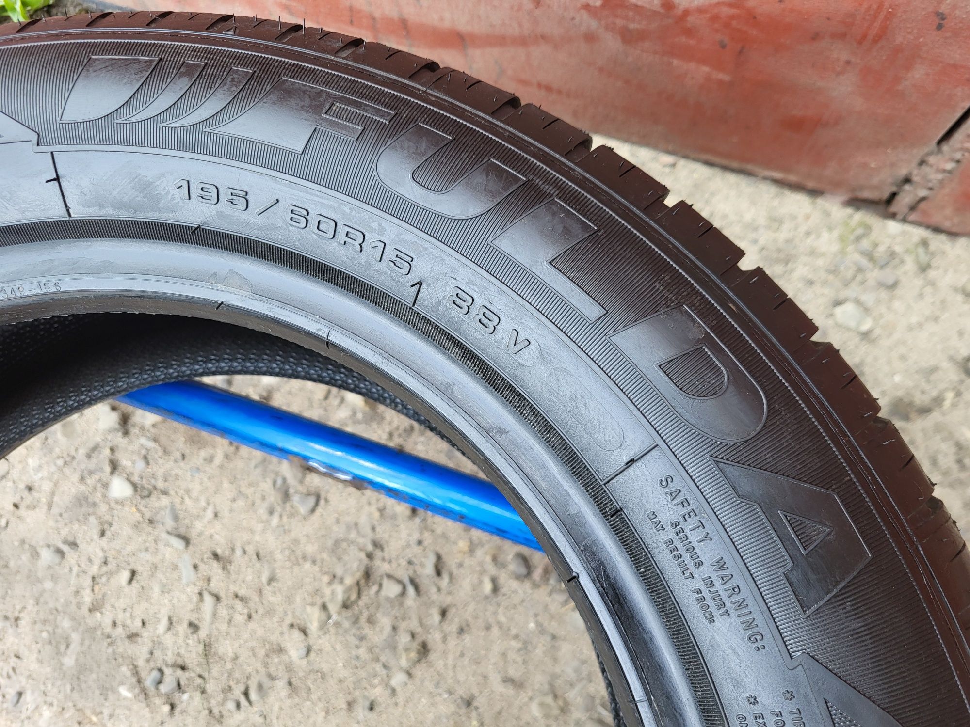 195/60/15 R15 Fulda EcoControl HP 4шт ціна за 1шт шини