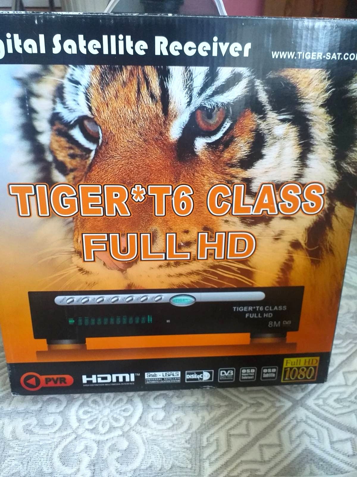 Спутниковый ресивер Tiger T6 Class FULL HD