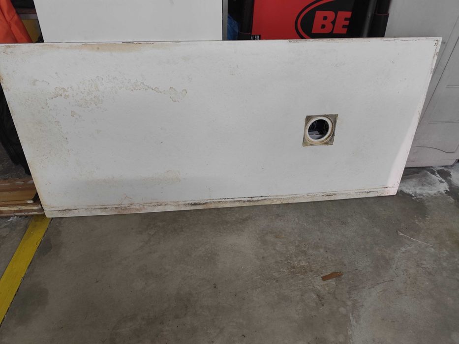 Base de duche em pedra anti derrapante