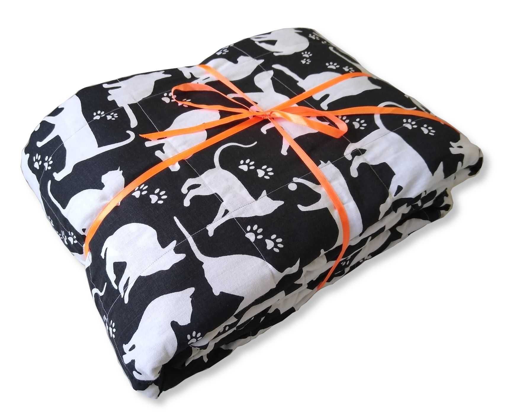 150x200 Kołdra obciążeniowa koc sensoryczny dla dorosłych WZORY 7kg