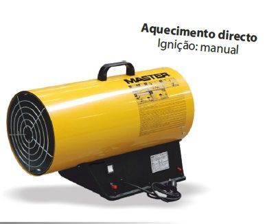 BLP73M Aquecedor gás 73kW directo/ignição manual  Master novo