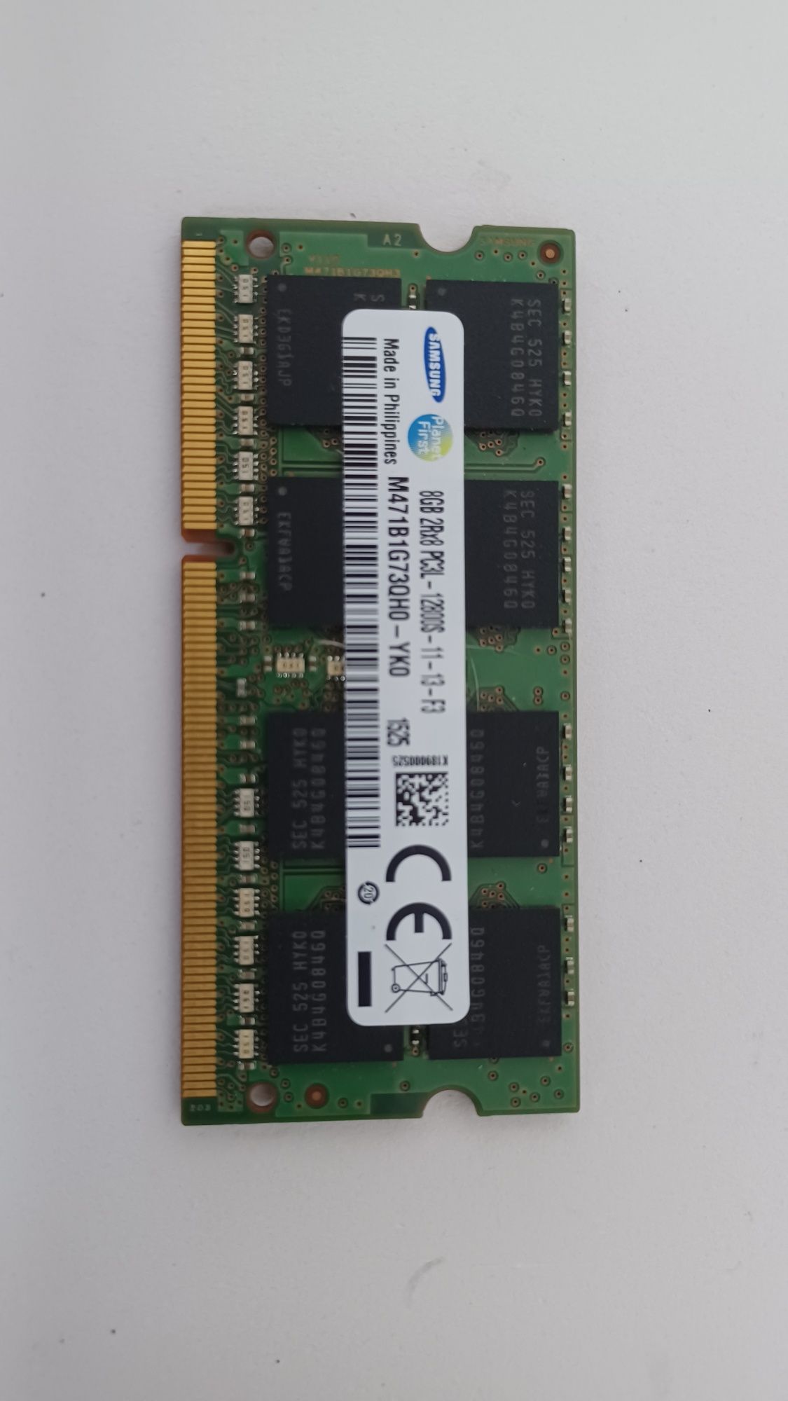 Pamięć RAM Samsung, Hynix, Kingstone, DDR3 8GB, PC3L 12800S, 1600MHz,