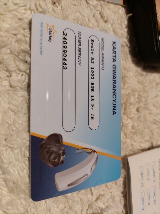 Aparat słuchowy Starkey Evolv AI 1000 BTE 13 - 2szt