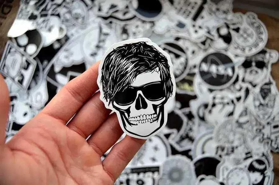 100шт. Стикеры, наклейки на авто, мото, скутер. Стикербомбинг стікири