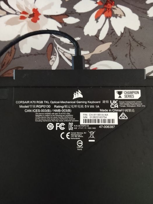 Laptop MSI Katana GF76 11UC-687PL+Mysz+Klawiatura+Podstawka chłodząca