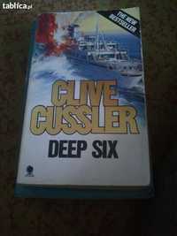 Książka Clive Cussler Deep Six po angielsku