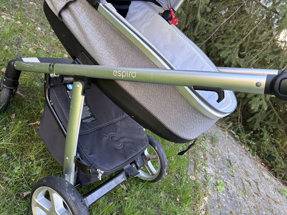 Wózek espiro next 2w1 silwer