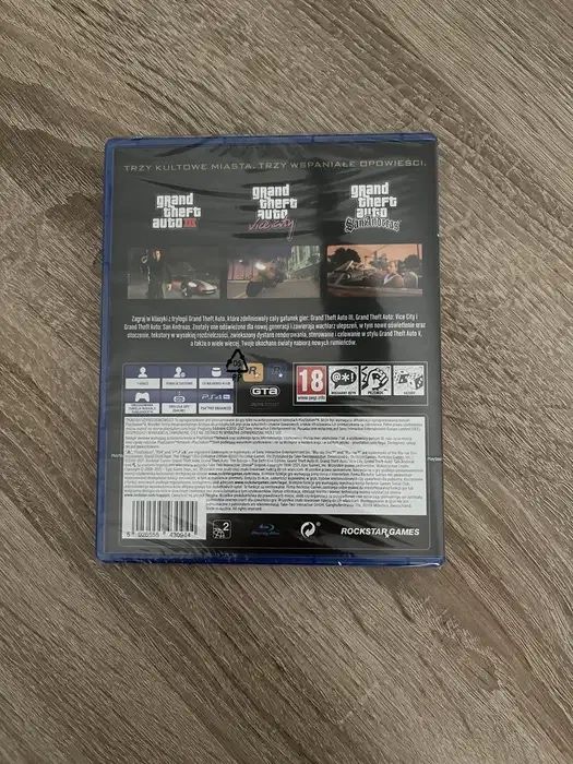 GTA Trilogy PS4 nowa w folii polska wersja
