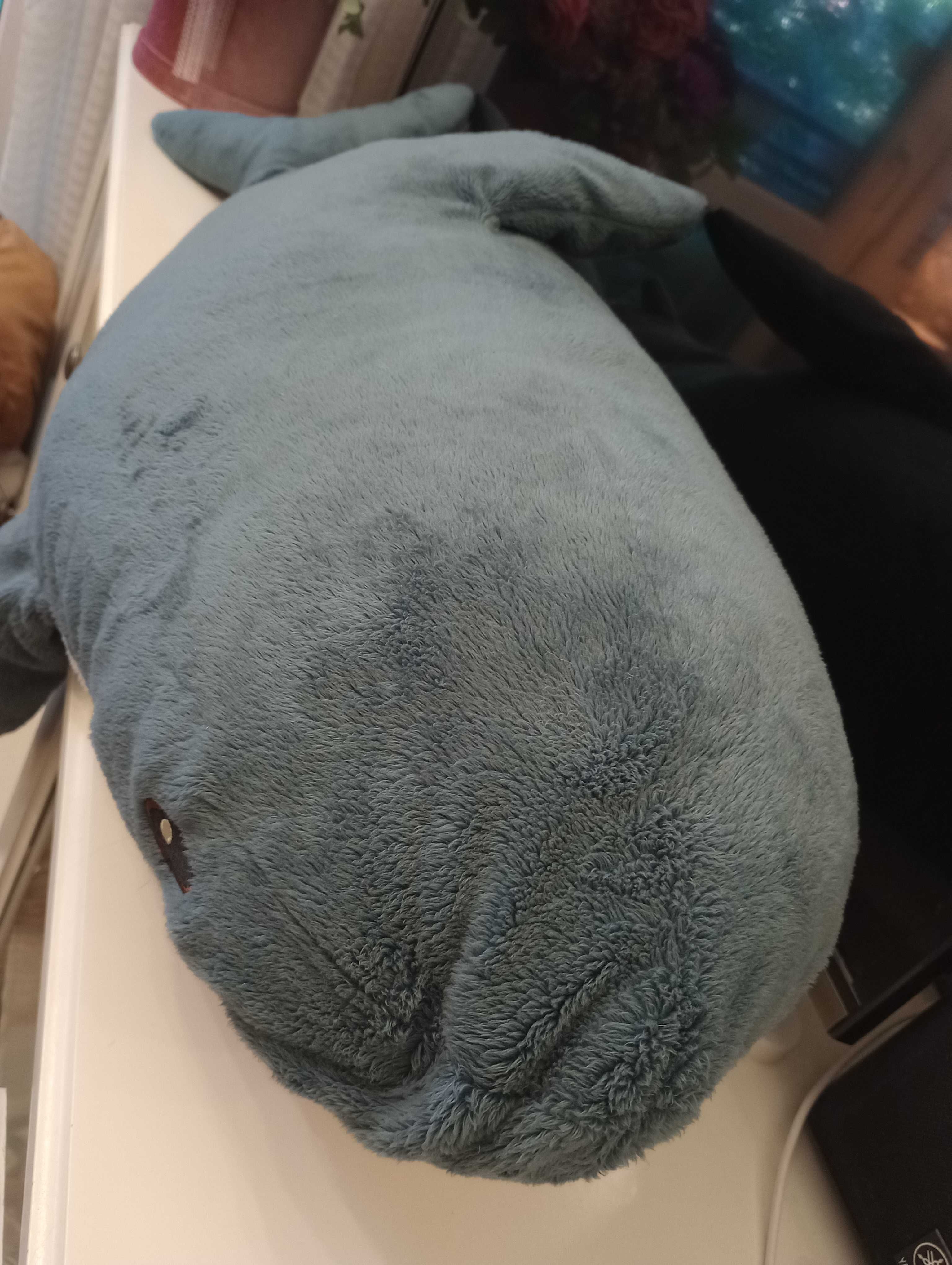 IKEA rekin gigant niska cena maskotka pluszak