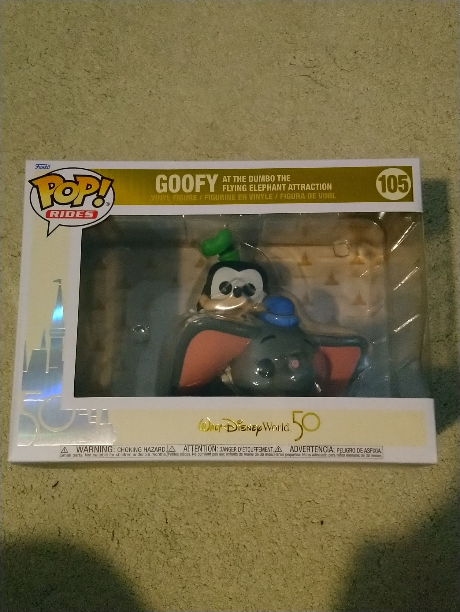 Funko Pop Rides Disney Goofy Disney World 105