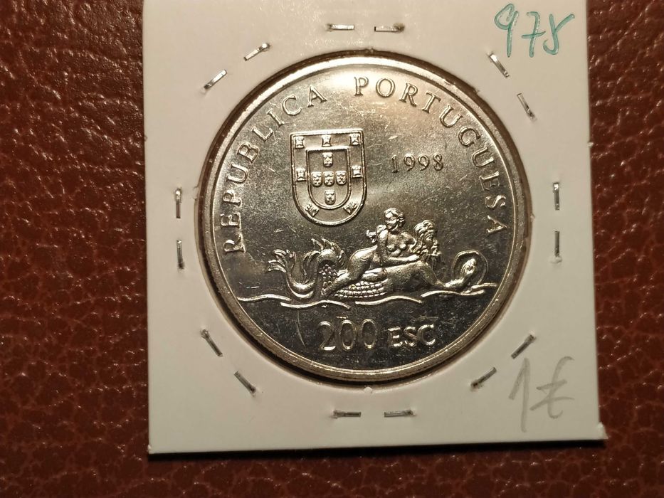975 moeda de 200 escudos de 1998 Moçambique - Portugal