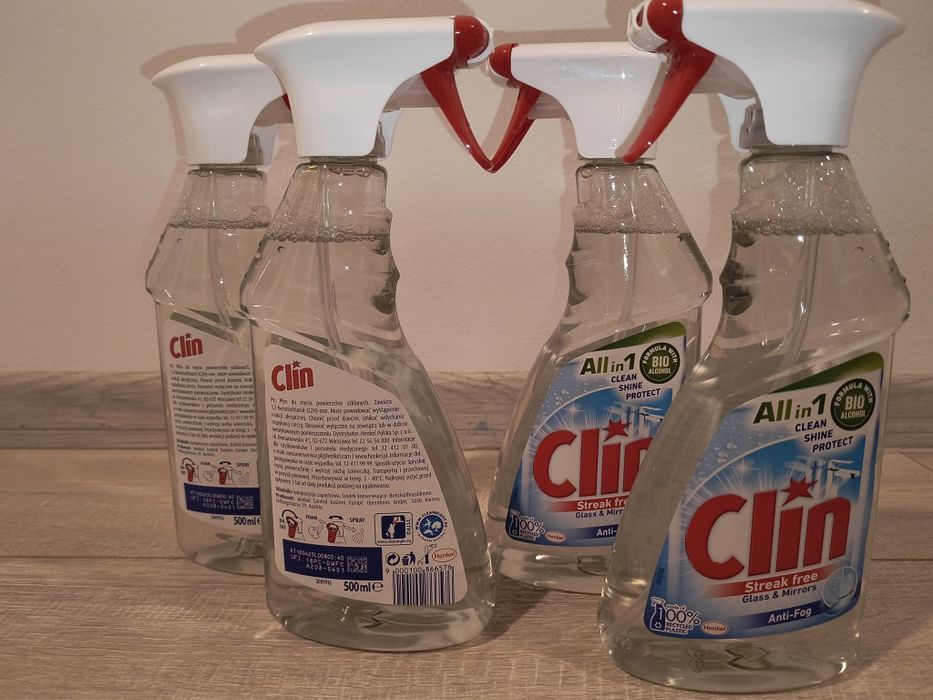 Clin płyn do mycia powierzchni szklanych