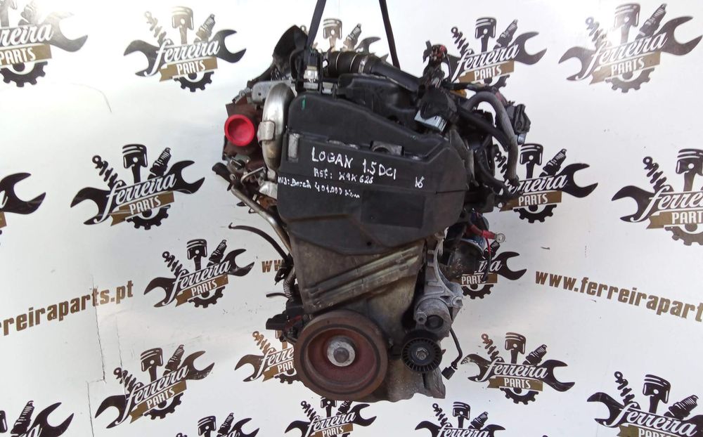 MOTOR DACIA LOGAN II 1.5 DCI REF: K9K626   | 2012 - 2025