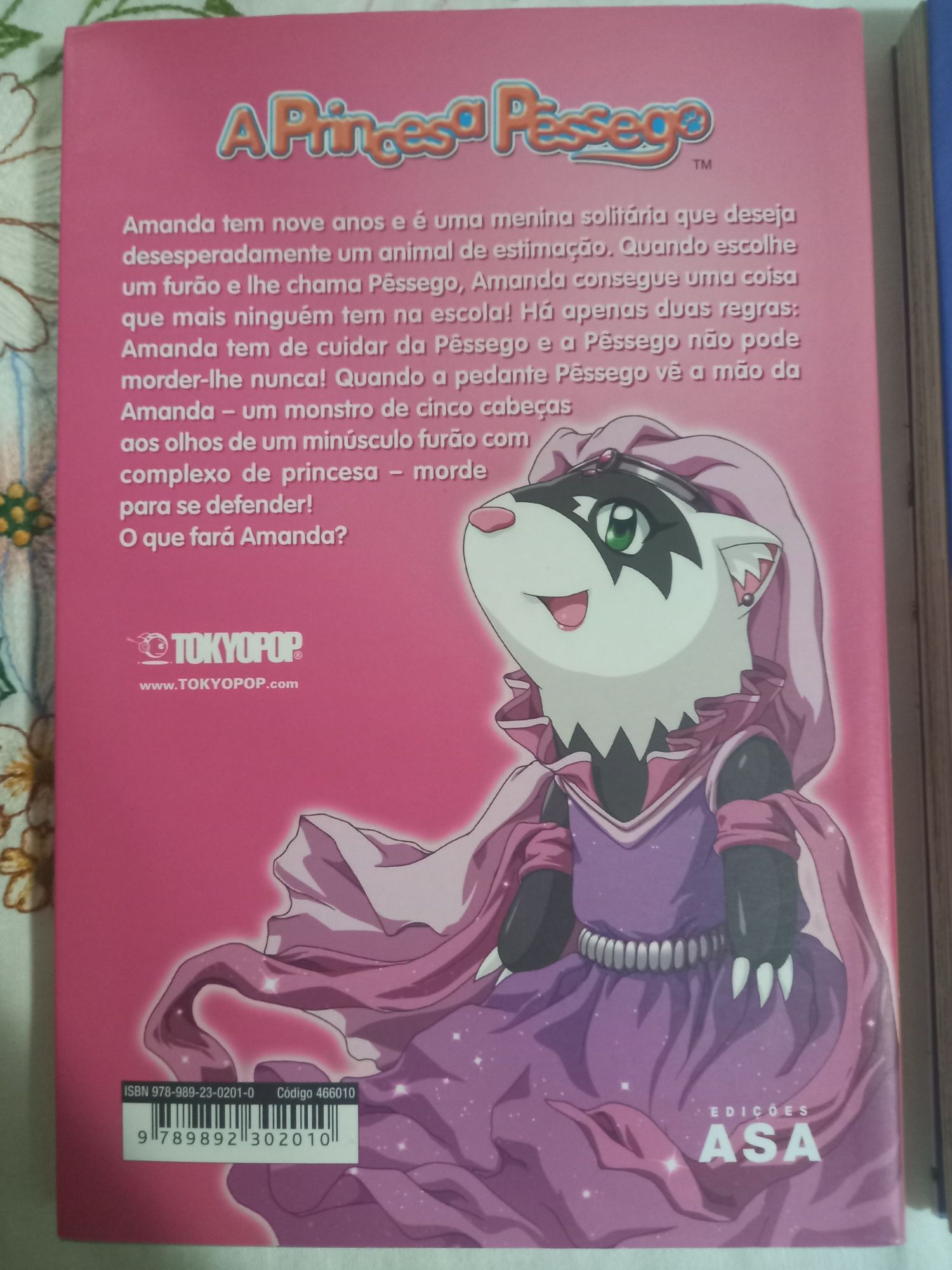 Mangá A princesa pêssego