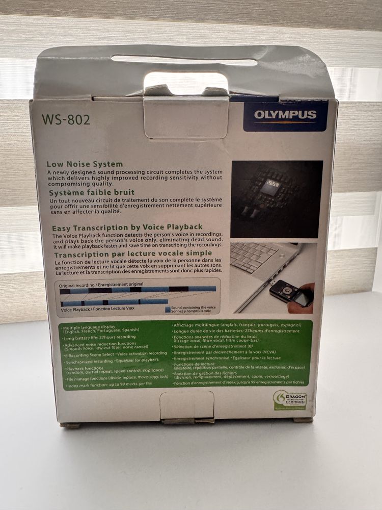 Диктофон olympus новий
