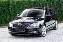 Skoda Superb 2.0D 170KM 4x4 BiXenon Led NaviEl.Grz.fot ParkAssist Alcantara PDC