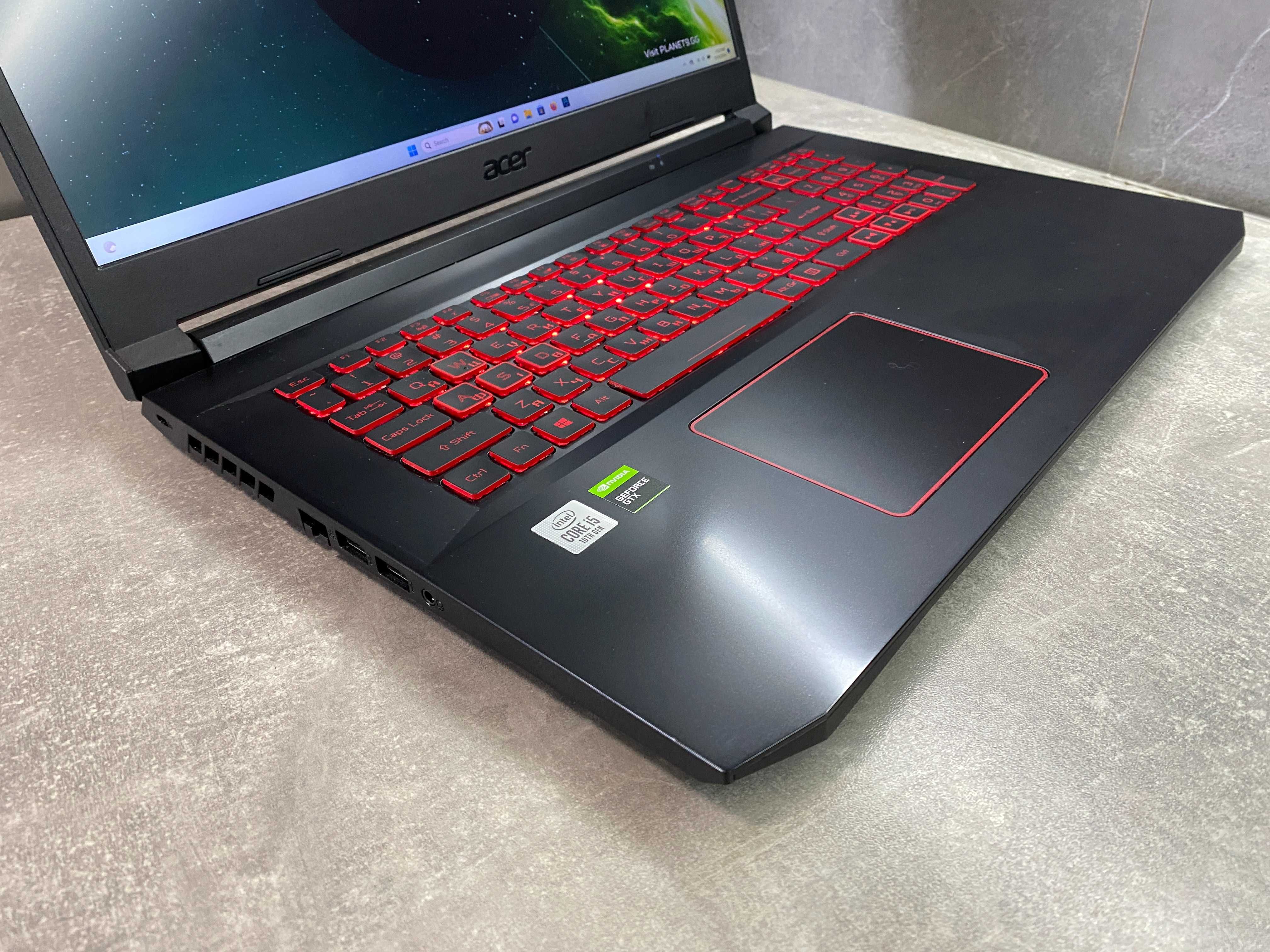 Ігровий ноутбук Acer Nitro 17/ GTX 1650ti DDR6/16Gb/512Gb