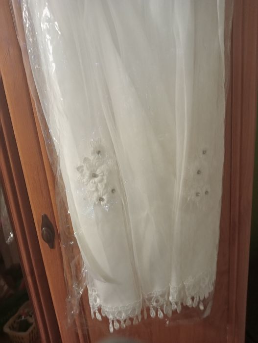 Sukienka biała na przebranie po komuni