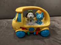 Samochód autobus ze zwierzętami zabawka interaktywna Navystar Smyk