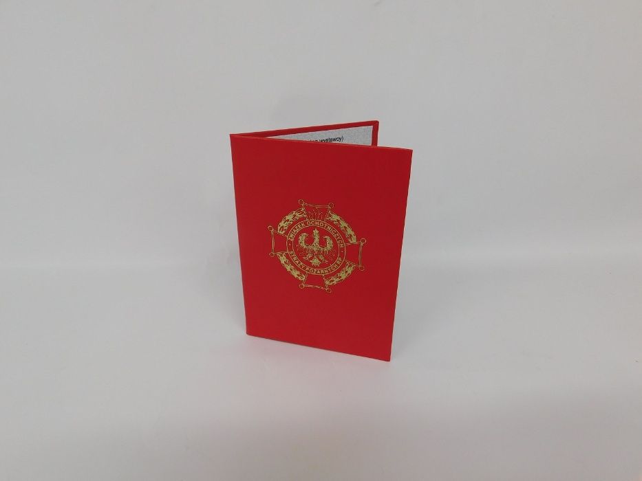 Legitymacja OSP, MDP, Wykonanie Legitymacji OSP - 20szt. LEGITYMACJA O