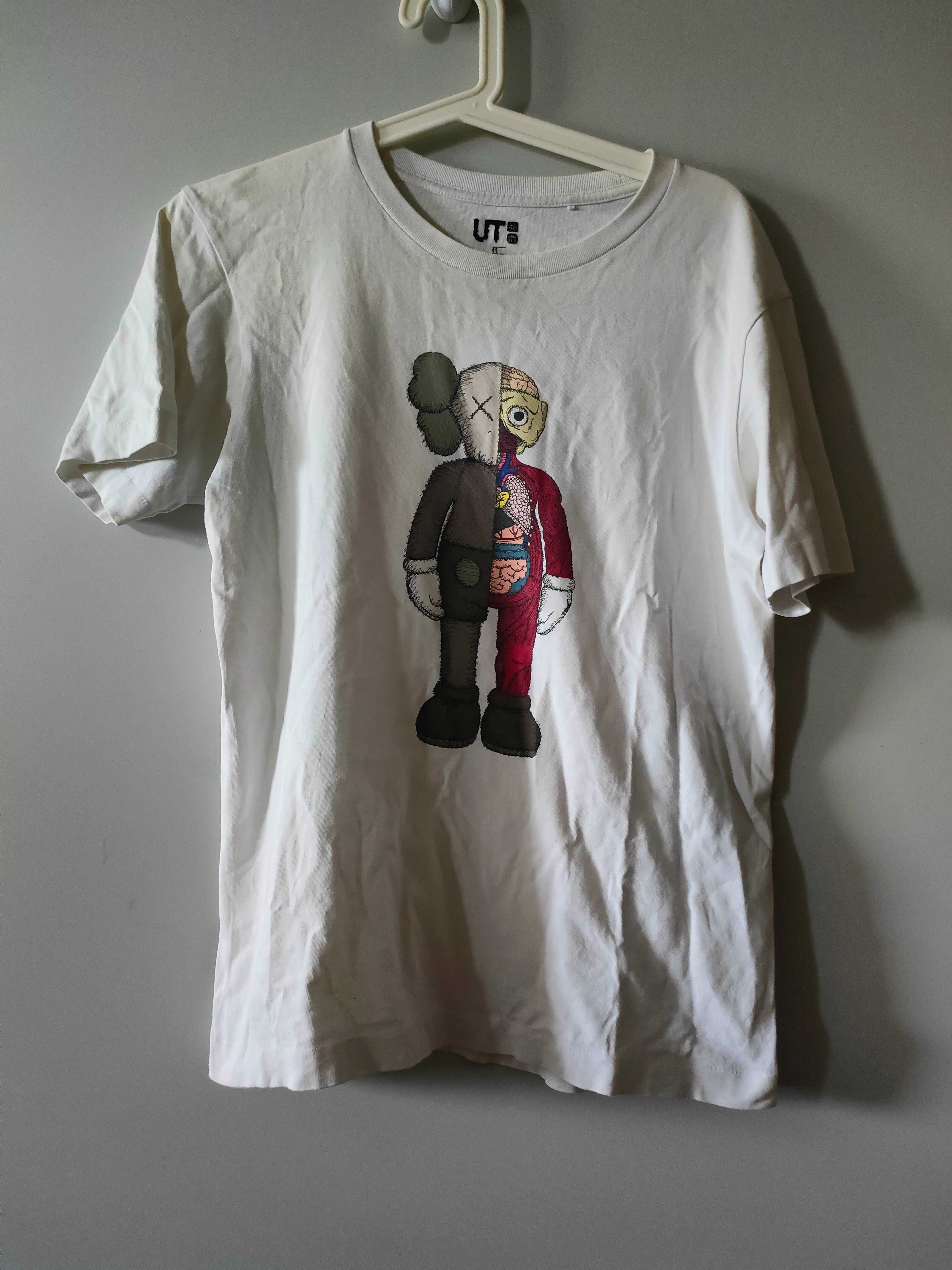 Koszulka T-shirt uniqlo kaws sesame street XS